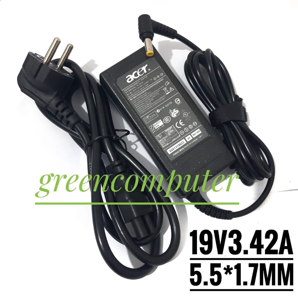Charger Original Laptop Acer19V 3.42A FOR ACER Laptop Power chager AC Adapter Aspire 4720 4810 492