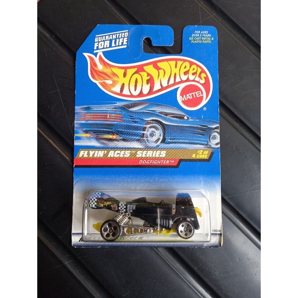 hotwheels DOGFIGHTER HW FLYIN ACES SERIES blue card card lawas