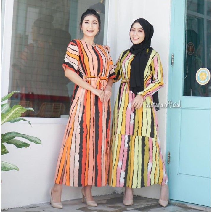 DRESS MOTIF / DRESS WANITA MURAH