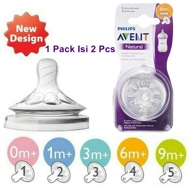 *FRAULEINCO* Philips Avent Official Natural 125ml / 4oz / BOTOL SUSU AVENT NATURAL