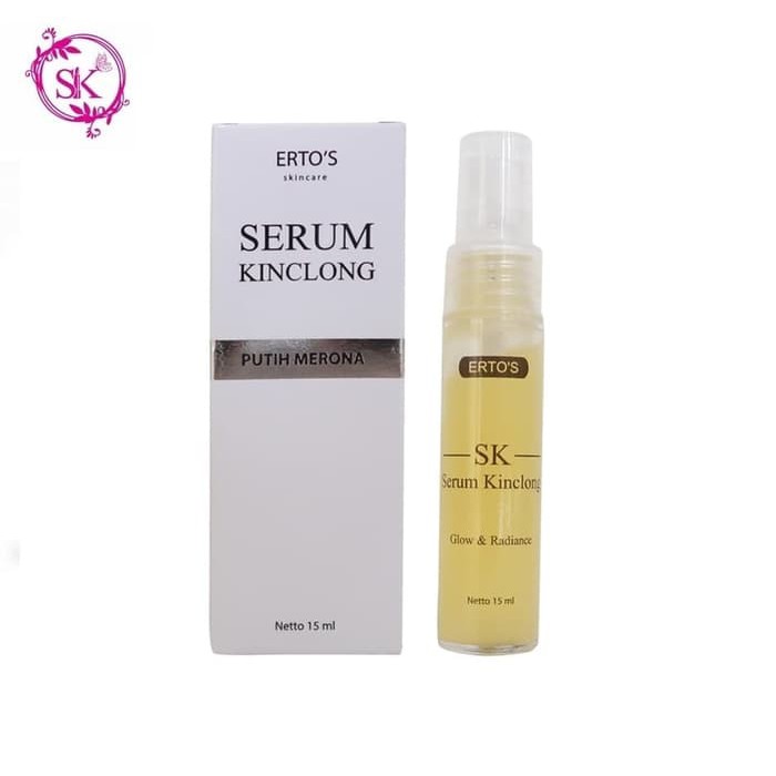 [ ERTOS ] SERUM KINCLONG / PENCERAH WAJAH