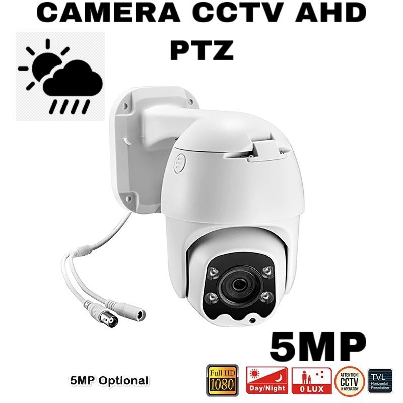 CAMERA CCTV PTZ AHD 1080P FULL HD LENS 5MP