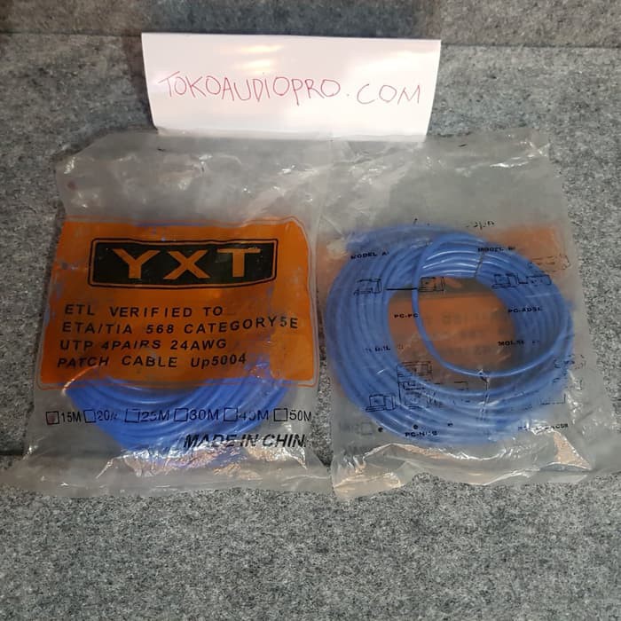 KABEL CAT 5E /LAN 15 METER