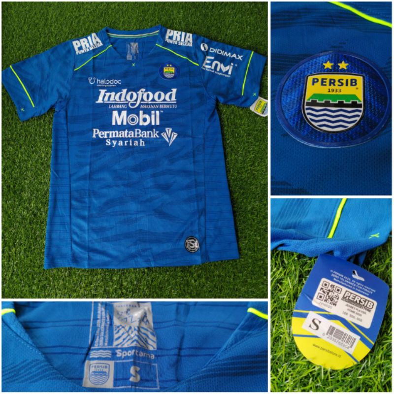 JERSEY PERSIB HOME 2020-2021 BAJU BOLA GRADE ORI