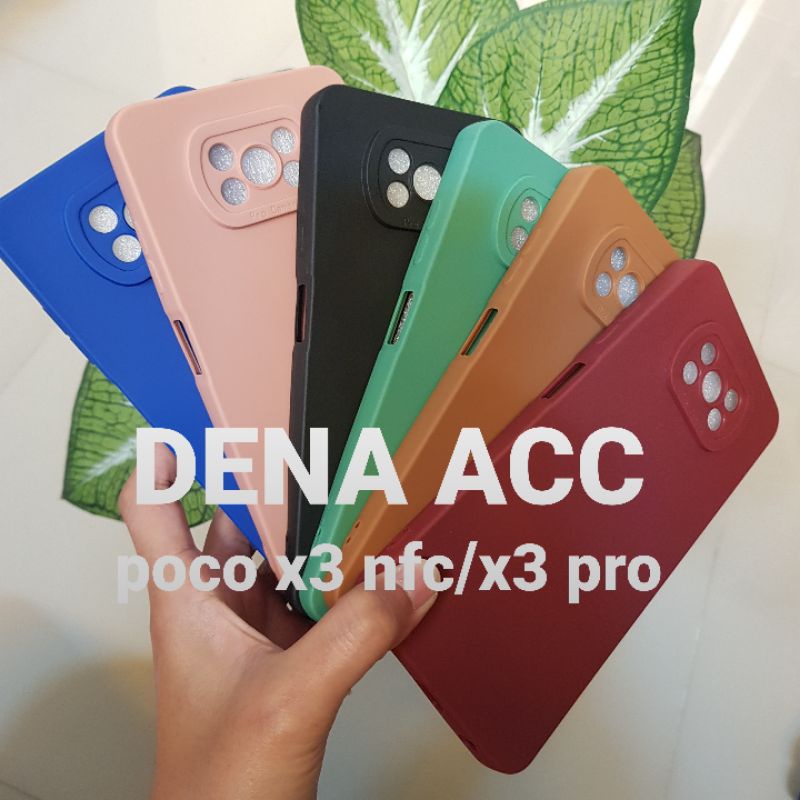 Soft Case Silikon Case Pro Camera Poco X3 Pro Poco X3 NFC