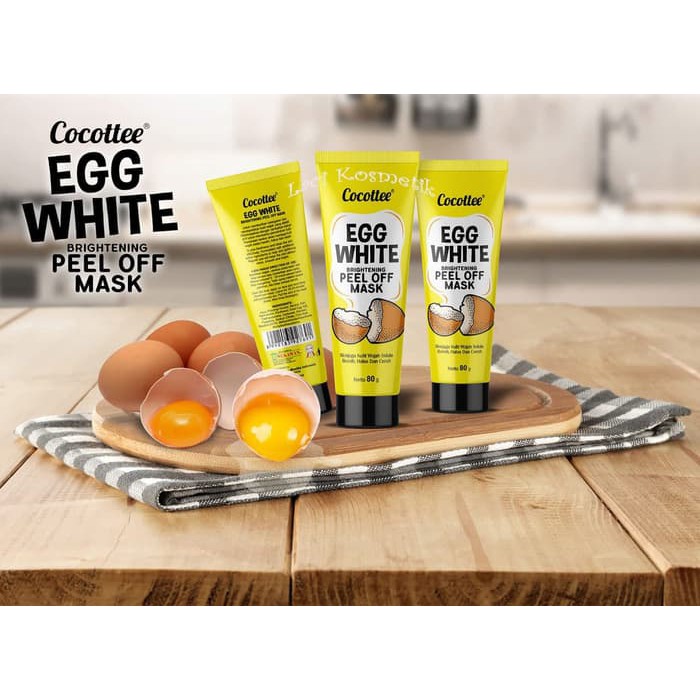 ✨LACIKOSME✨ MASKER TELUR COCOTTE - COCOTTE WHITE EGG MASK