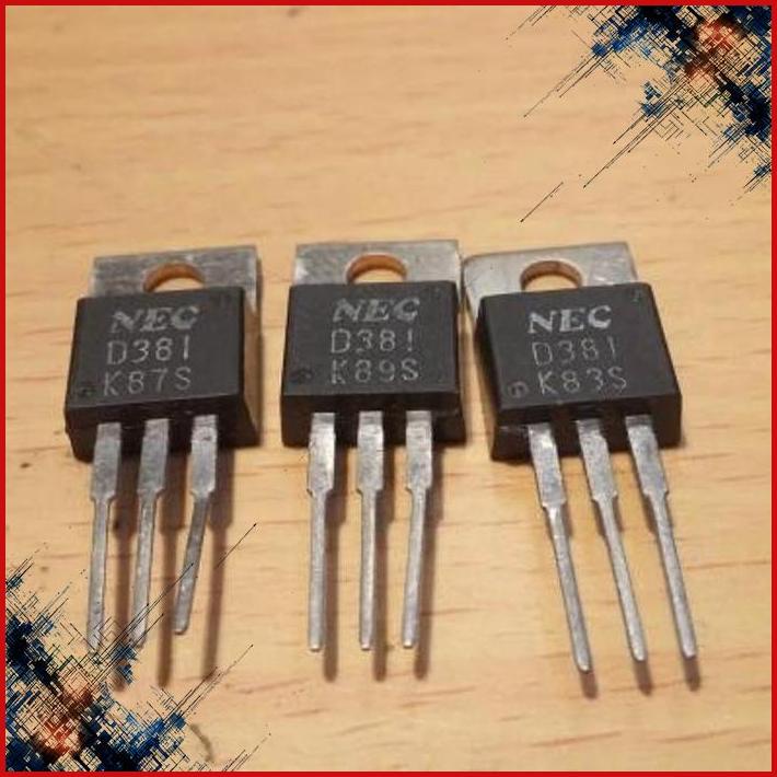 

Transistor NPN 2SD381 2SD 381 D381 D 381 NEC NOS