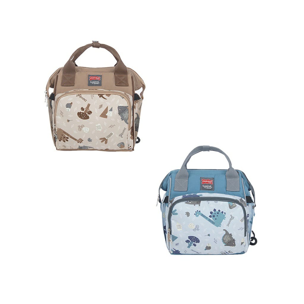 Dialogue Baby Small Diaper Bag 3in1 DGT7253 Dino Fun Series / Tas Bayi