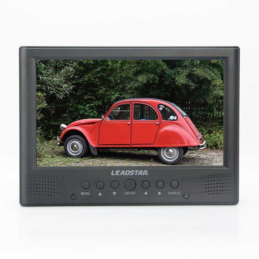 Leadstar Portable Digital TV Monitor DVB-T2 9 Inch - D9-1