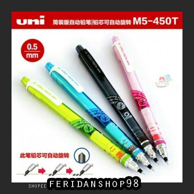 

BT931 UNI PENCIL KURU BEST TOGA 0.5 M5-450T BY FERIDANSHOP98