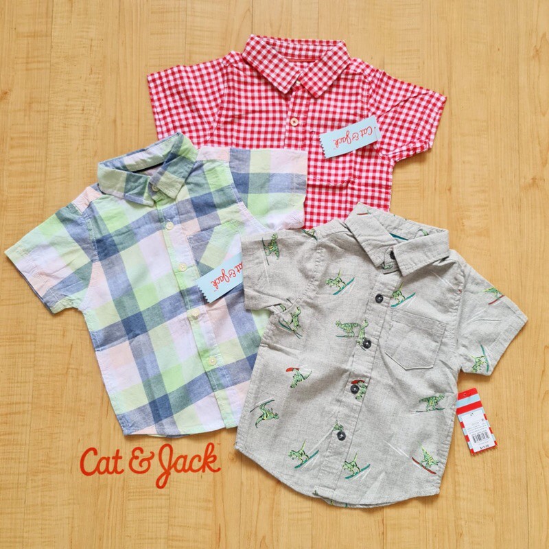 Kemeja Anak laki laki Cat & Jack cnj