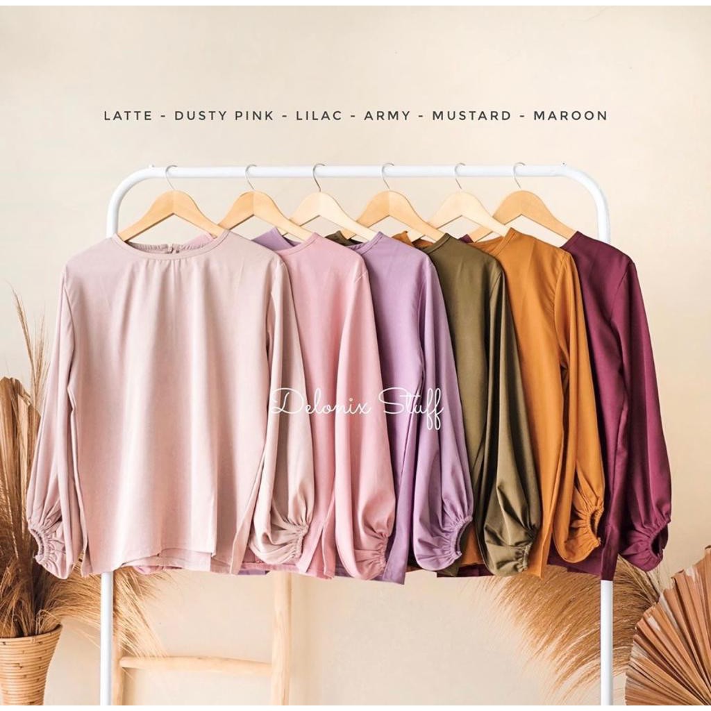 LENKA BLOUSE // ATASAN WANITA LUCY TOP-1