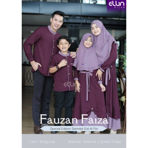 Open PO Fauzan Faiza Eid Series by Ellin Hijab