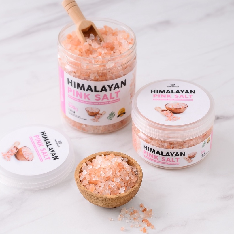 Garam Himalaya Premium Organic Original 100% Natural | Himsalt Organik Himalayan Pink Salt Pure Murni Sea Salt Rock Salt