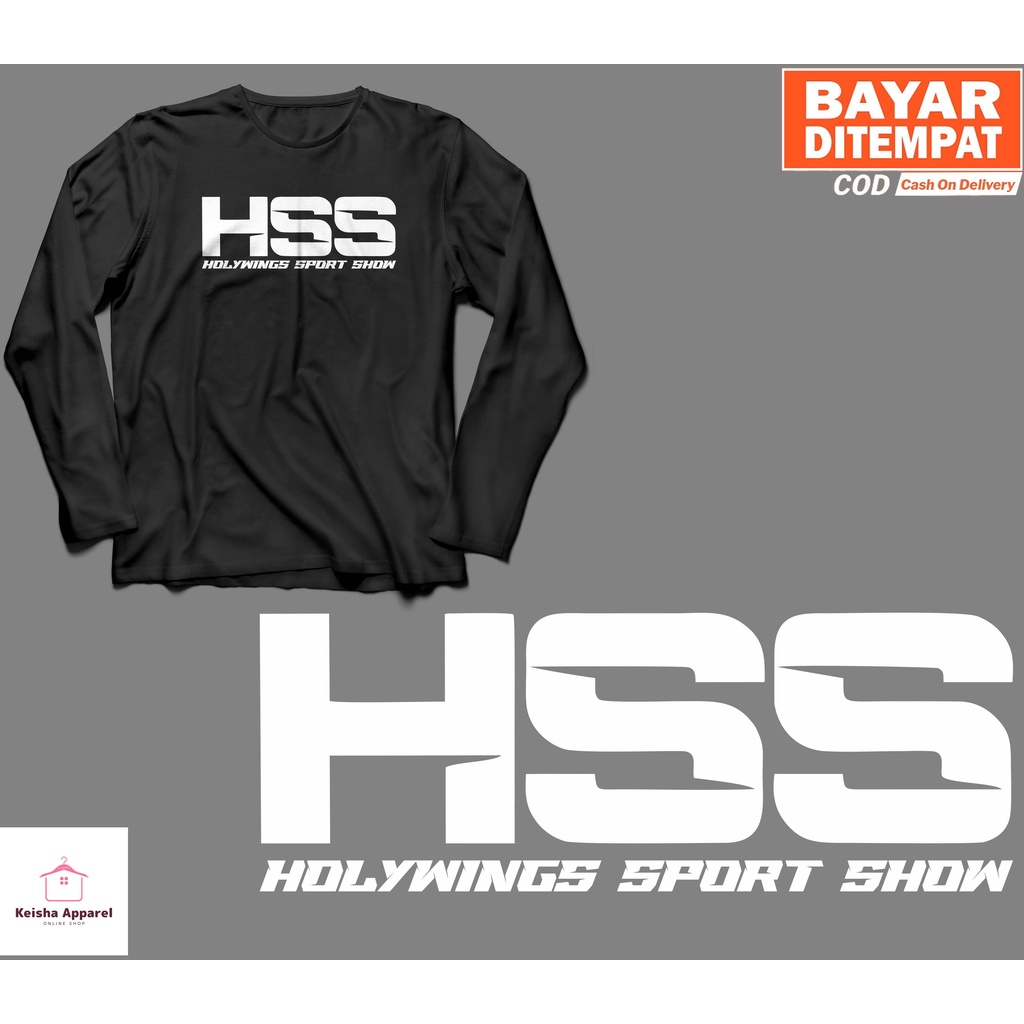 KAOS BAJU LENGAN PANJANG HOLYWINGS SPORT SHOW