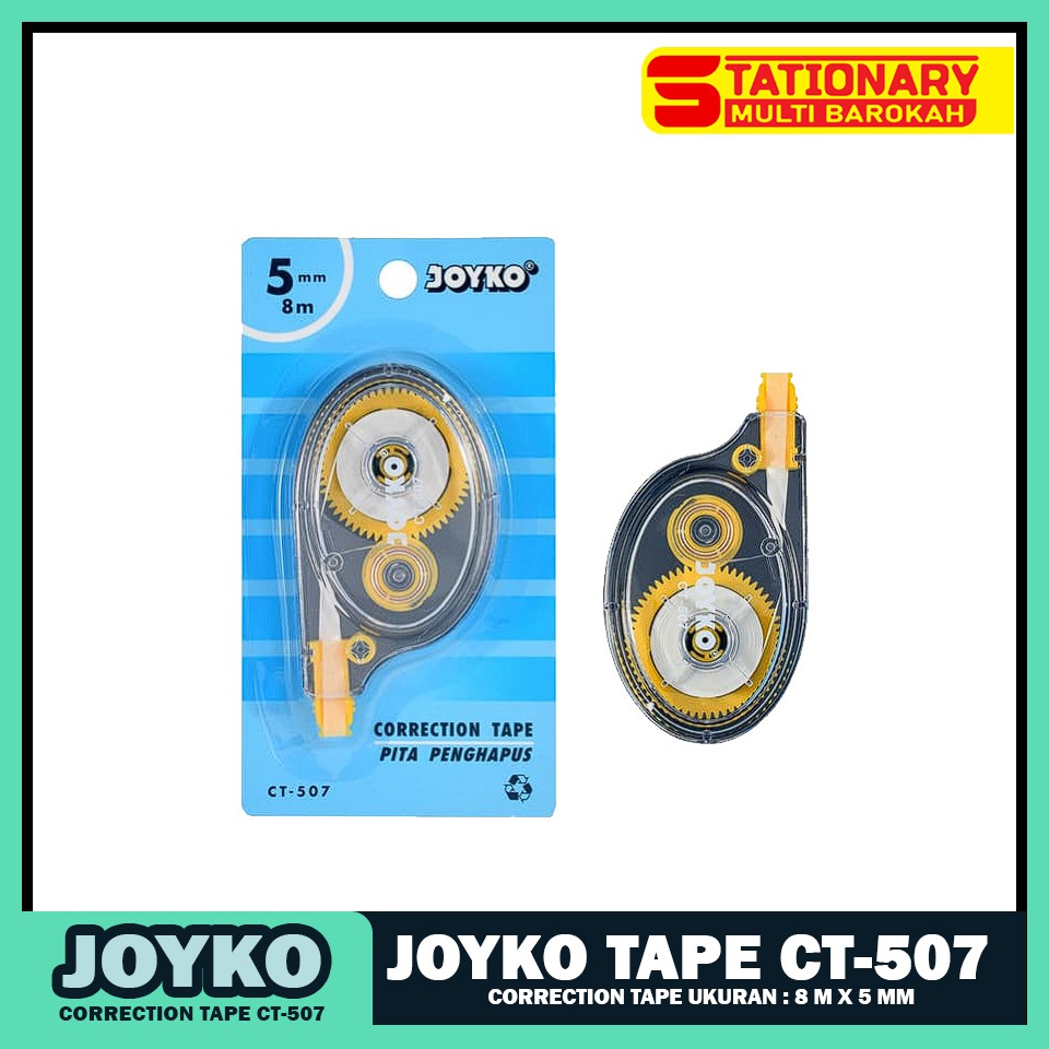 

Correction Tape / Pita Koreksi Joyko CT-507