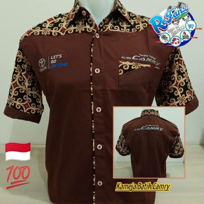 baju batik kemeja toyota camry