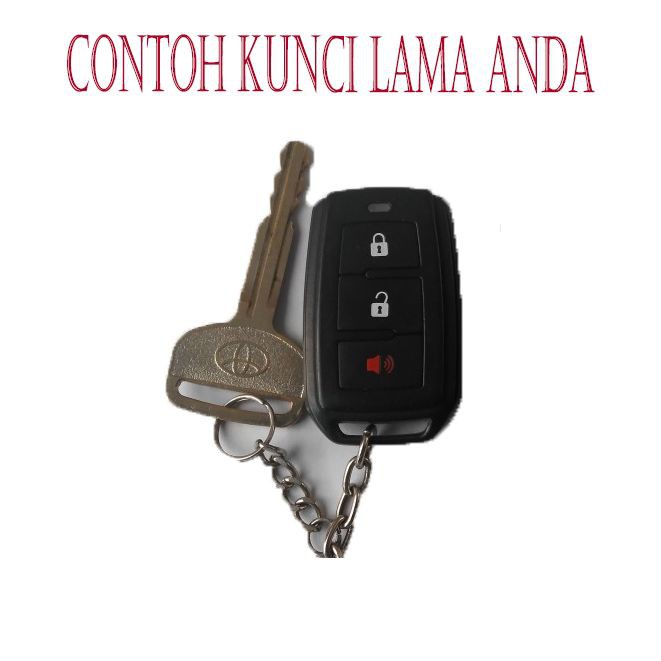 Casing Kunci Lipat Flip Key Toyota Avanza Veloz 3 Tombol Murah