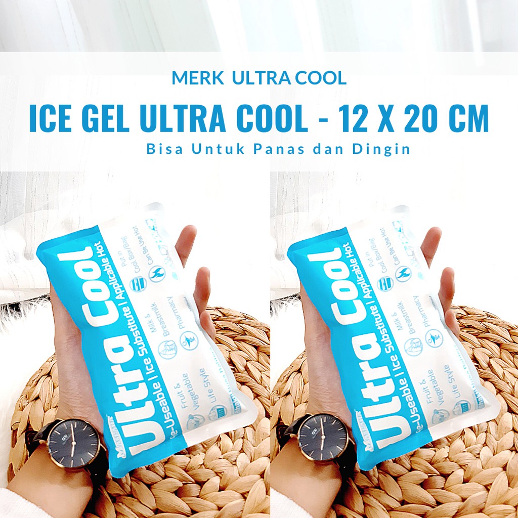 Ice Or Gel Packs -  Jual Ice Gel Untuk Air Cooler - Jual Gel Es Batu Ultra Cool Ice Gel Merk Cool Ge