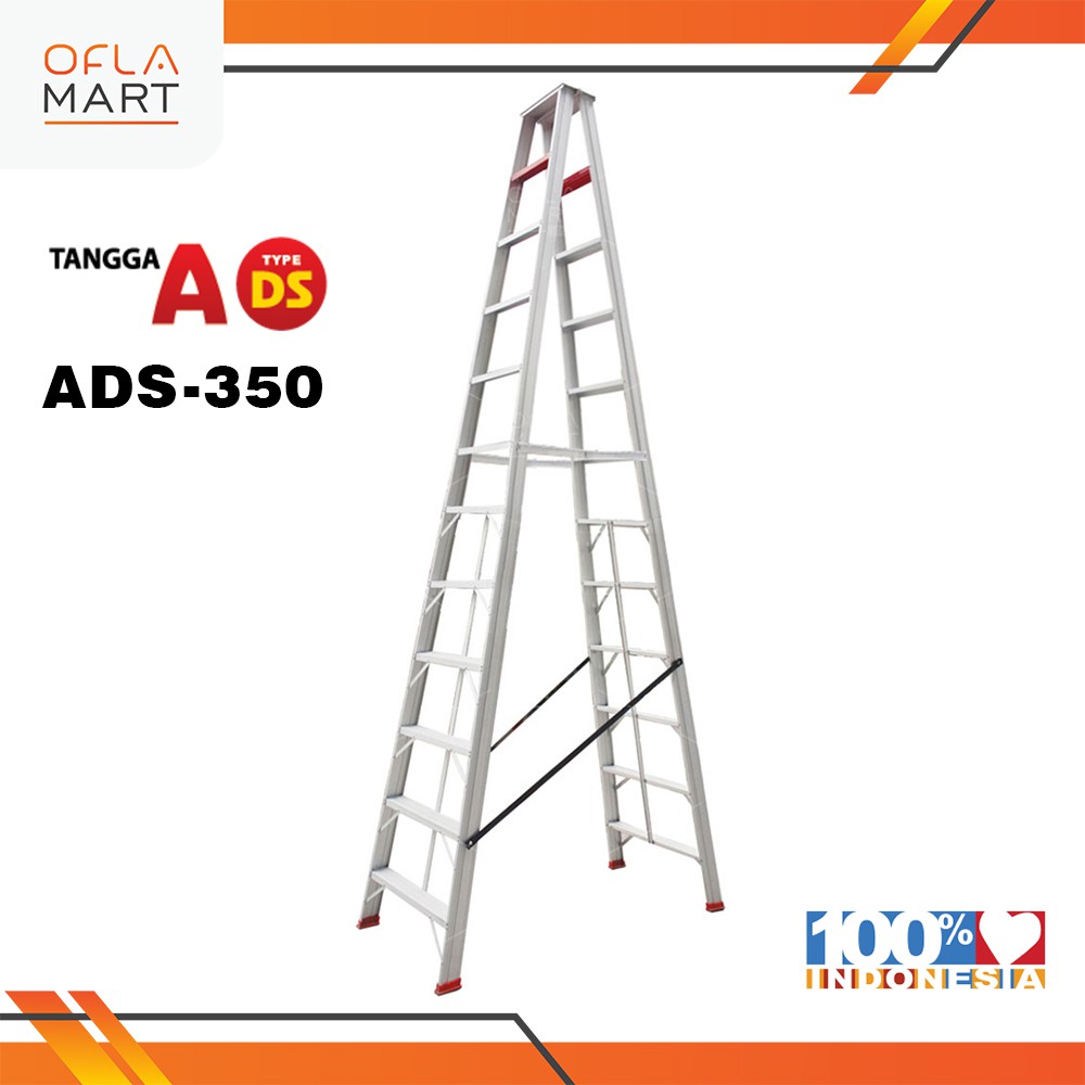 TANGGA ALUMINIUM ALCA A DS 350