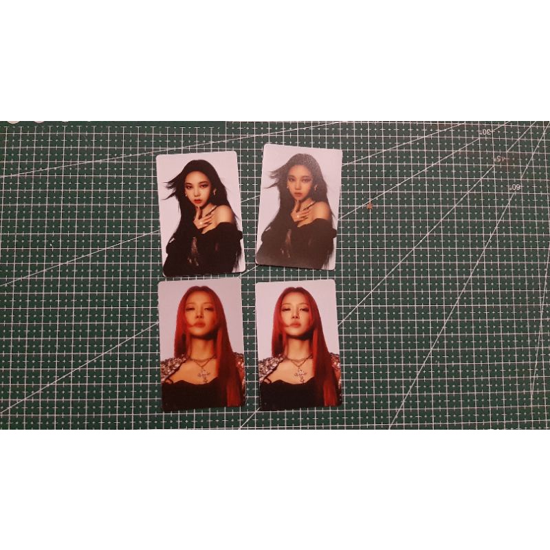 PHOTOCARD STICKER GOT THE BEAT STEP BACK KARINA HYOYEON