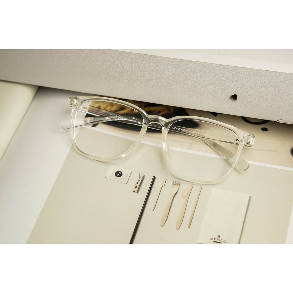 Frame Kacamata -Pria/Wanita -ZK Sidney 300V03 C35 Transparant Minus- by zonakacamata