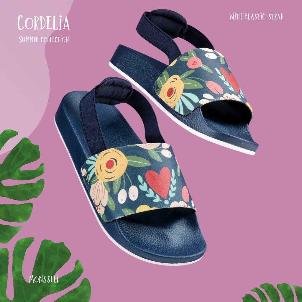 SANDAL WANITA MSL CORDELIA NAVY
