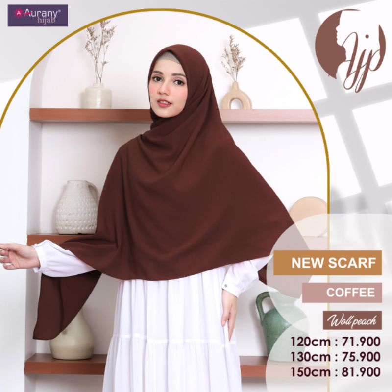 HIJAB SEGIEMPAT SYARI || 130 x 130|| 150 x150 || AJP 01 AURANY