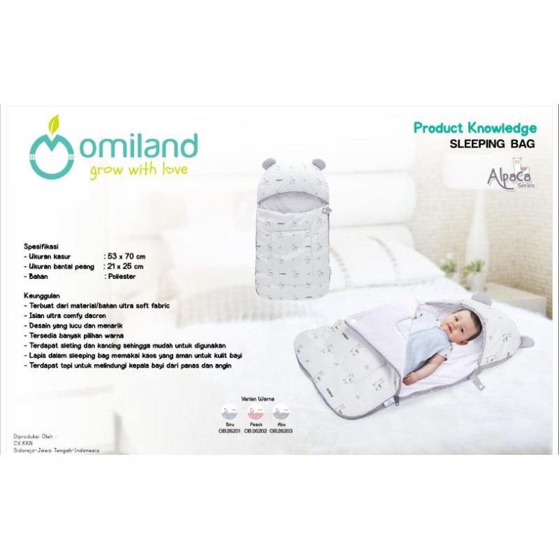 Omiland Sleeping Bag Alpaca Series