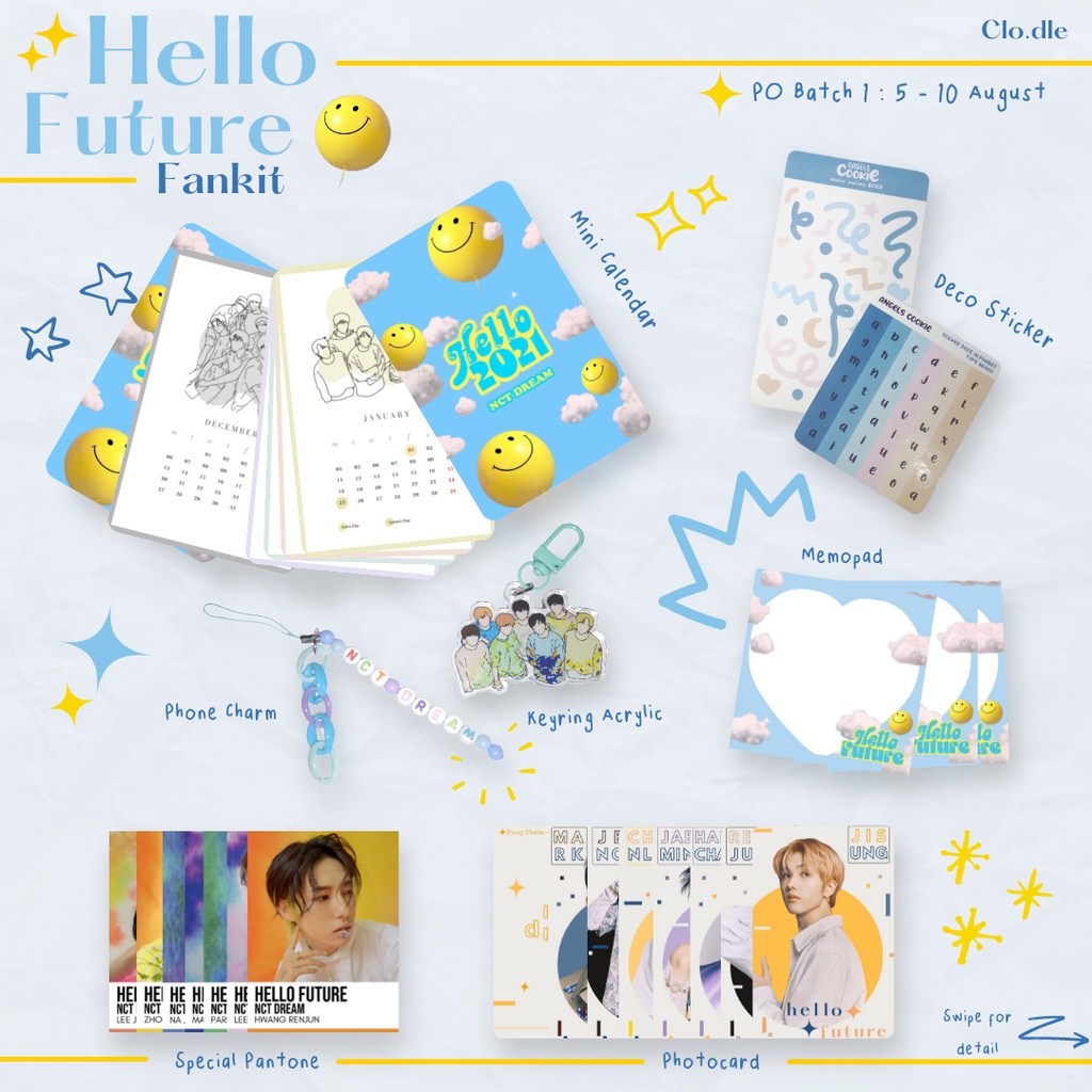 Hello Future NCT Dream Fankit