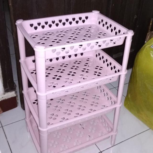 Yoshikawa Rak Kecil Susun 4 30x22x45 Cm R01304