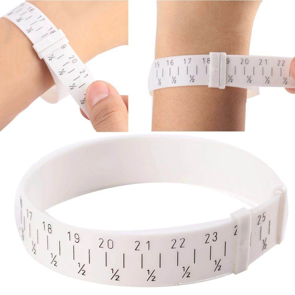 Needway   Gelang Gauge Sizer Standar Resmi Dapat Disesuaikan Untuk DIY Perhiasan Jewelry Measure Peralatan Ukuran Pergelangan Tangan Tools