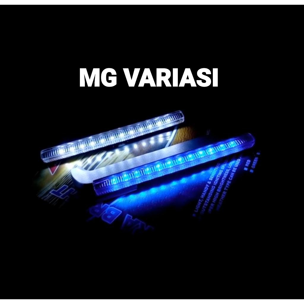 PROMO TERMURAH LAMPU BEHEL UNIVERSAL BIRU PUTIH PEMASANGAN MENGGUNAKAN DOUBLE TIPE