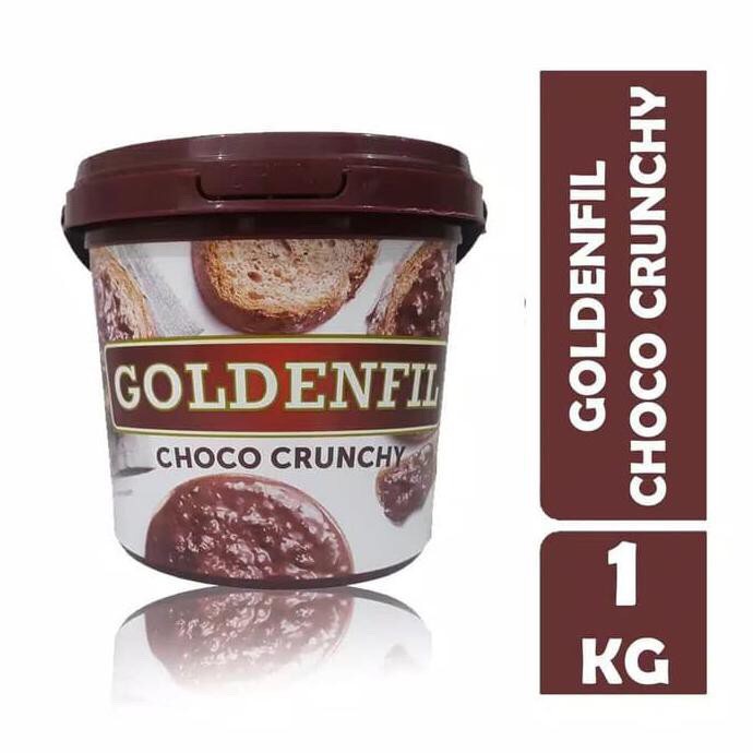 GoldenFill Selai Coklat Choco crunchy 1 KG