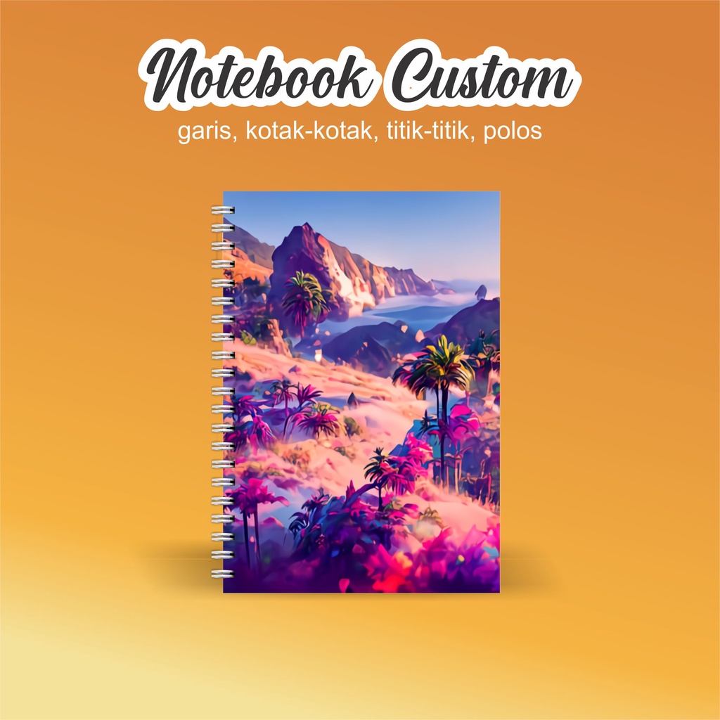 

NOTEBOOK A5 CATATAN/JURNAL BOOKPAPER GRID/KOTAK2#DOTTED/TITIK2#BLANK/POLOS