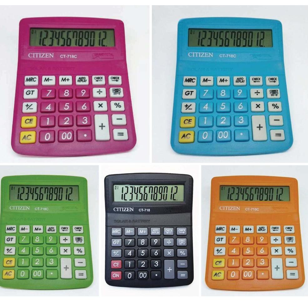 

nK8Code Kalkulator Citizen 718 Warna / Calculator Citizen 718 CT 718 WARNA KALKULATOR MEJA DAGANG(V3