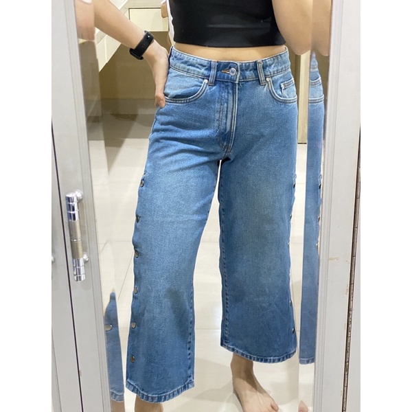 Zara TRF Jeans denim cullote
