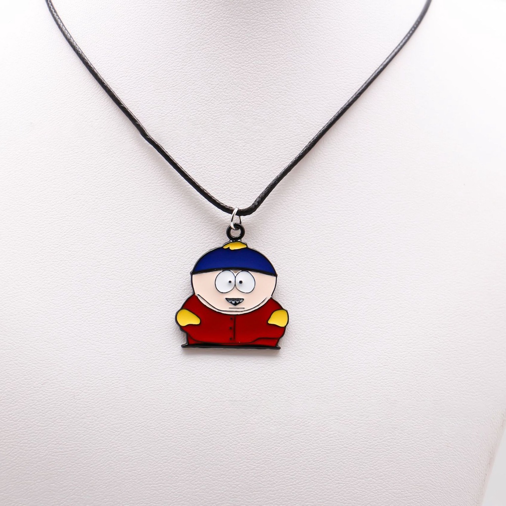 South Park Kalung Anime Kartun Karakter Alloy Liontin Kalung Untuk Anak Aksesoris Kartun