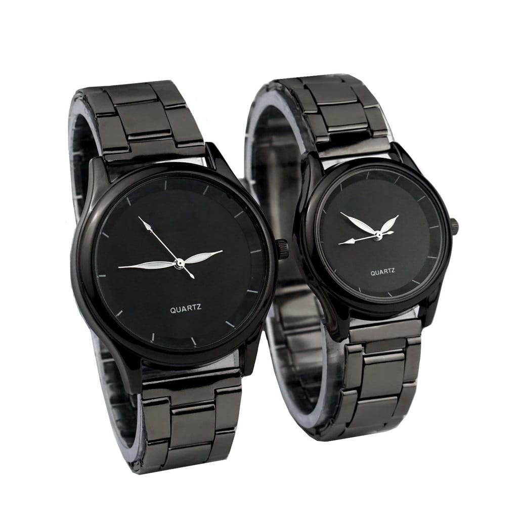 JAM TANGAN COUPLE/PRIA/WANITA TERBARU 2021 STAINLISS STEEL ANALOG/QUARTZ A 15