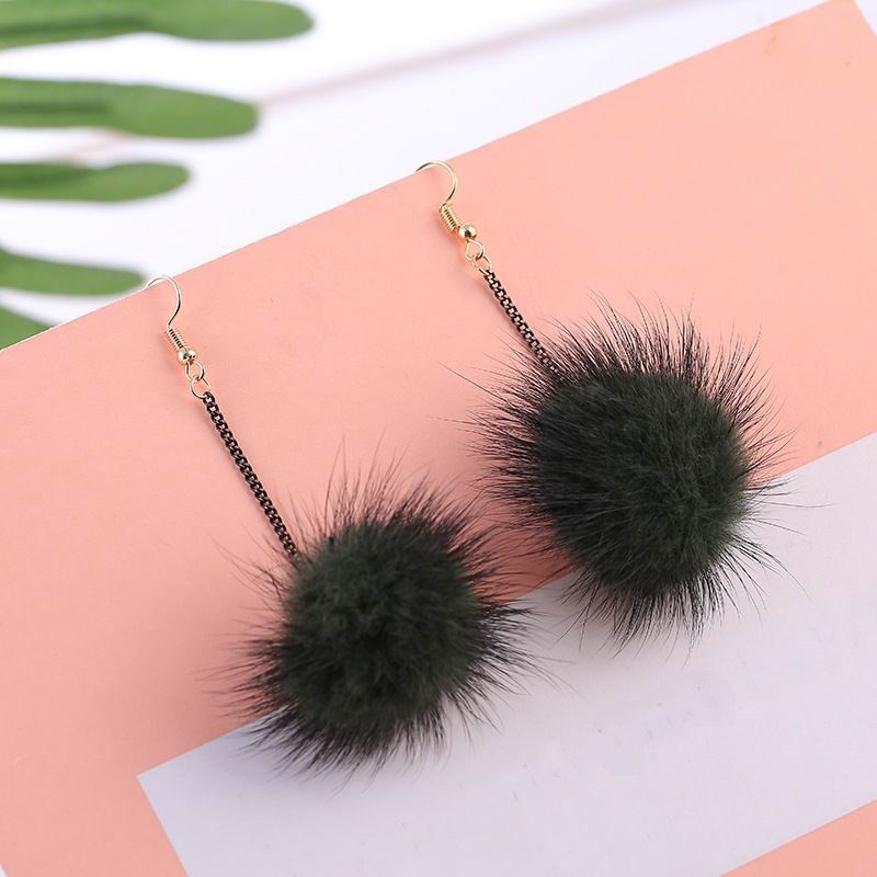 ANTING FASHION WANITA ANTING KOREA STYLE TERKINI MODEL HOOKS HEDGEHOG BALL TERMURAH MISS 114