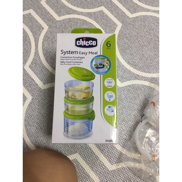 chicco baby food container / chicco system easy meal/ kotak mpasi / wadah mpasi / container mpasi