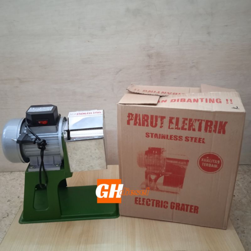 parut kelapa mini dinamo listrik stainless