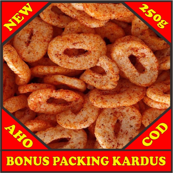 

Ring Smax Super Pedas 250gr - Aho Snack