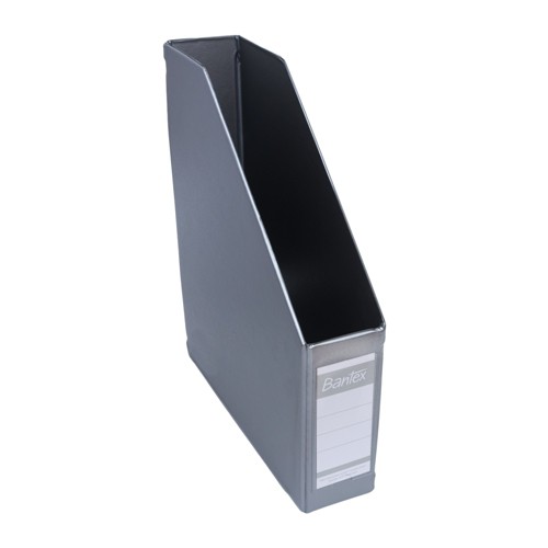 

Bantex Magazine File (Box File) A4 7cm Silver 4010 17