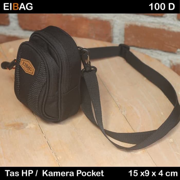 TAS WANITA TERBAIK BERKUALITAS TINGGI Tas HpTas Go ProTas Kamera Pocket Eibag 100 Abu HS730