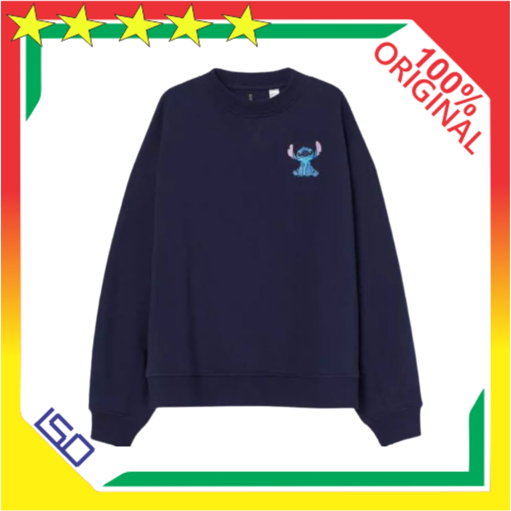 BAJU Jaket Sweater HOODIE H&M ORIGINAL CREWNECK CN JB WHITE CN UCLA ABU CN HOGWARTS NEVER ENDING CIT