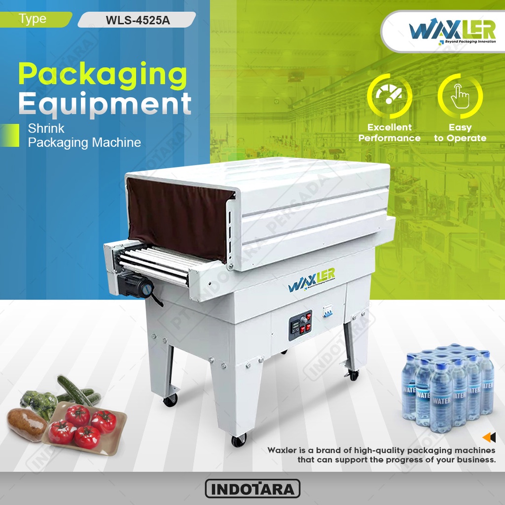 Mesin Pengemasan Plastik Shrink Tunnel Waxler - WLS 4525A