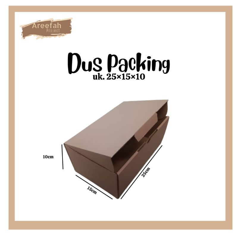 

KARDUS KARTON / KARDUS BOX / KARDUS PACKING DIE CUT UKURAN 25x15x10 cm