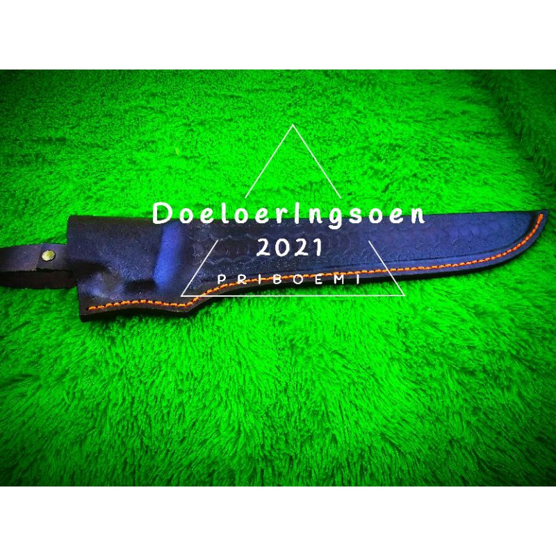 Sarung Pisau Import Kulit Asli 100% (Straight/Bilah Lurus)