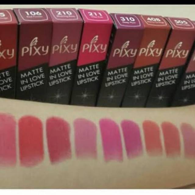 Pixy Matte in love Lipstik/ Lipstik matte in love